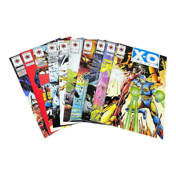 X-O MANOWAR MEGA-LOT 89 HIGH-GRADE VALIANT COMICS 1990'S DEALER LOT CHEAP - Picture 9 of 14